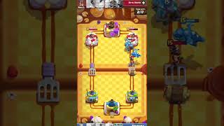 Golem OP push 🔥shorts clashroyale ClashShorts [upl. by Inoek]