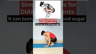 Diabetic Patients diabetes exercise yoga workout youtubeshorts health shorts foryou [upl. by Billen]