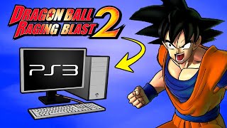 How to Play Dragon Ball Raging Blast 2 On PC  RPCS3 [upl. by Adnilrev]