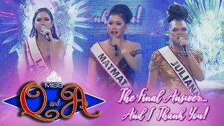 Its Showtime Miss Q and A Grand Finals Miss Q amp A Top 3  The Final Answer [upl. by Kaplan808]