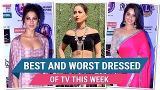 Hina Khan Jennifer Winget Dipika Kakar TVs Best and Worst Dressed of the Week  Pinkvilla [upl. by Uhthna522]