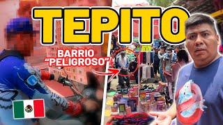 ❌EXTRANJEROS ENTRAN al BARRIO más “PELIGR0S0” de MÉXICO Tepito 😰 [upl. by Pauly]