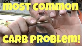 Most common Carburetor problem Pilot jet [upl. by Neersan]