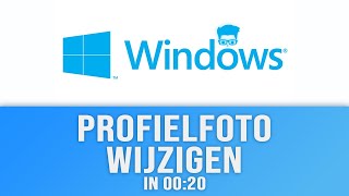 Windows 10 Profielfoto Wijzigen  Windows 10 Tips Nederlands [upl. by Lipinski]