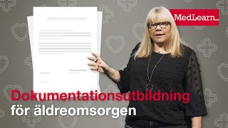 Dokumentationsutbildning för äldreomsorgen  Onlineutbildning [upl. by Gnaig685]