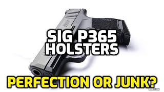 5 Holsters for the Sig Sauer P365 [upl. by Brown]