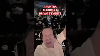 marbella privateevent party dj aruhtra villaparty specialoccasions openformatdj [upl. by Okimik101]