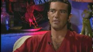 Antonio Banderas talks with Joe Leydon about quotDesperadoquot [upl. by Llecram]