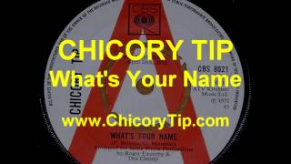 CHICORY TIP  WHATS YOUR NAME AUDIO [upl. by Seuqram]