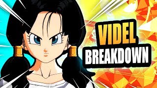 Videl Breakdown Dragon Ball FighterZ Tips amp Tricks [upl. by Adlecirg]