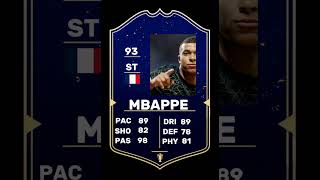 Mbappe fc 25 card music fifa knowitifyoudont [upl. by Latyrc636]