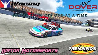 iRacing Race 450 ARCA Menards Series At Dover  Picked them off one at a time [upl. by Bail]