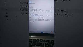 concatenation in Java programming language java javaprogramming coding coder [upl. by Tubb581]