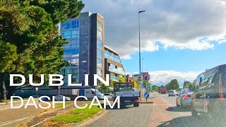 DUBLIN Dash Cam  driving from Rathfarnham to Ballsbridge Ireland [upl. by Vachel]