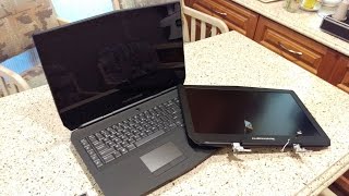 Alienware 17 Laptop R3 Touchscreen Modification [upl. by Delastre202]