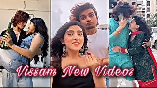 Vissam New Romantic Videos♥️Vishal pandey amp Sameeksha Sud new Instrareels💛vissamteentigada [upl. by Naux]