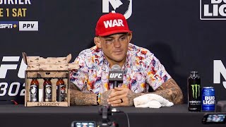 Dustin Poirier PostFight Press Conference  UFC 302 [upl. by Range]