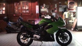 レインライダー ライムグリーン伝説の忍者400 2014 Ninja 400R カワサキ・ ニンジャ400R Lime green Ninja650 ER4n [upl. by Teak]