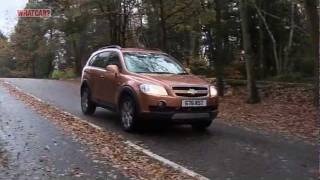 Chevrolet Captiva SUV review  What Car [upl. by Anaylil]