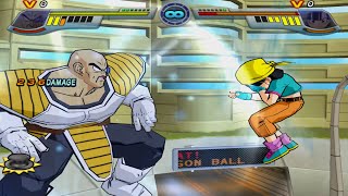 Nappa VS Pan CPU VS CPU  Dragon Ball Z Infinite World [upl. by Allsun]