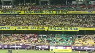 Power of Manjappada at Kochi stadium  Kerala Blasters vs East Bengal live updates [upl. by Ehcsrop471]