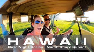 SUNSET GOLF CART TOUR  Princeville Makai Golf Club  KAUAI HAWAII [upl. by Atterahs]