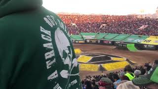 Monster Jam World Finals XIX Freestyle MaxD Colton Eichelberger [upl. by Saxen909]