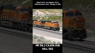 BNSF 6422 EB ZLACNYC Hobart Yard Los Angeles CA to Ashland Avenue Yard Chicago IL NS 582024 [upl. by Fabri188]