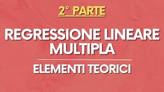 STATA Regressione Lineare Multipla – Elementi Teorici – PARTE 22 [upl. by Keli651]