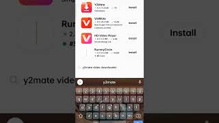 HOW TO DOWNLOAD Y2MATE😊😊🙏😃 [upl. by Anitsihc]