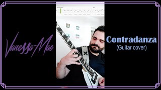 Vanessa Mae  Contradanza Guitar Cover by Jim T Tabs [upl. by Alarise931]