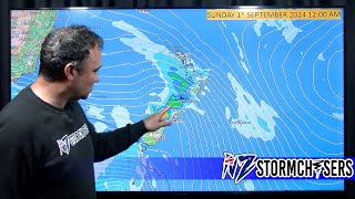 Spring like conditions ahead  NZ Stormchasers thunderstorm outlook [upl. by Yrrac]