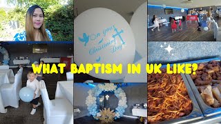 What Happens at a Baptism in UK baptism vlog uk [upl. by Manbahs]