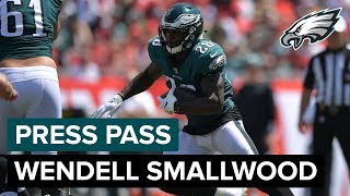 RB Wendell Smallwood Ready To Step Up If Needed  Eagles Press Pass [upl. by Ia]