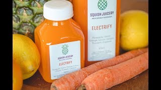 Summit Labels Presents Squish Juicery  Custom Juice Labels [upl. by Airasor]