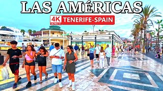 TENERIFE  LAS AMÉRICAS  Evening Atmosphere on the Golden Mile 👀 4K Walk ● October 2024 [upl. by Ramsden]