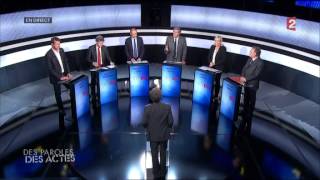 Des paroles et des actes débat élections européennes 2014 [upl. by Nylrebmik]