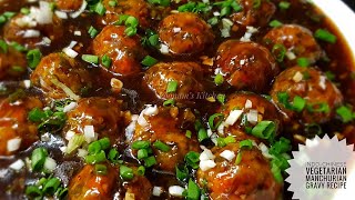 Veg Manchurian Gravy Recipe  Chinese Main Course Veg Manchurian Recipe  Manchurian Recipe in Hindi [upl. by Eaner]