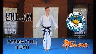 FORMA TUL EUIAM  Cinto Negro II Dan TaeKwonDo ITF ESC ATRA SUR [upl. by Jehial200]