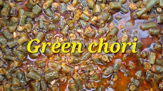 SV Channel Green Chori Curry Healthy Curry Youtube video [upl. by Schechinger]