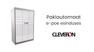 Parcel locker Cleveron 301 [upl. by Nwahsem544]