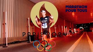 MARATHON POUR TOUS ✦ JEUX OLYMPIQUES 2024 ✦ PARIS JO 2024 ✦Explo INSIDE ✦ 4K [upl. by Halak109]