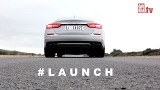 Start  Launch Maserati Quattroporte Q4 S [upl. by Luane]