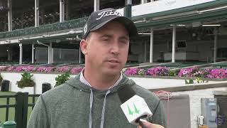 Reeve McGaughey Interviewed After Cuginos Stakes Win at Churchill [upl. by Chenee]