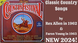 The Great Country Festival Mercury Country Album Germany  1 Rex Allen amp Faron Young NEW 2024 [upl. by Jerald]