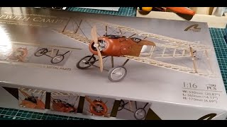 I Built Aircraft Biplan  Sopwith Camel  Artesania Latina  Presentation [upl. by Ayardna]