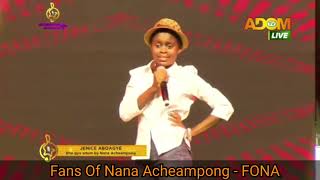 Nana Acheampongs Efie gya adum performed by Jenice Aboagye is superb at Adom Nsoroma [upl. by Epstein]