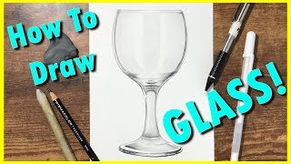 How To Draw Glass [upl. by Nhaj]