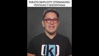 Tarjeta Simplicity Citibanamex ¿Conviene para no pagar anualidad shorts [upl. by Alikat]