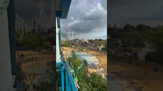 THORPE PARK SKYLINE themepark amusementpark hyperia rollercoaster thorpepark [upl. by Tut924]